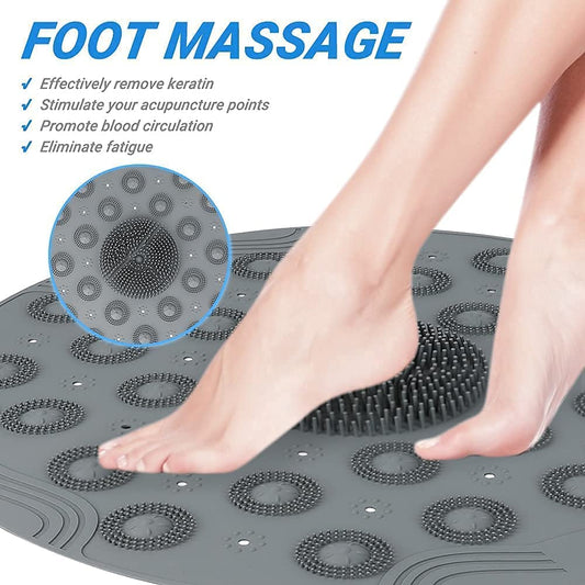 Non - Slip Bathroom Mat™ – Silicone Round - India Ease