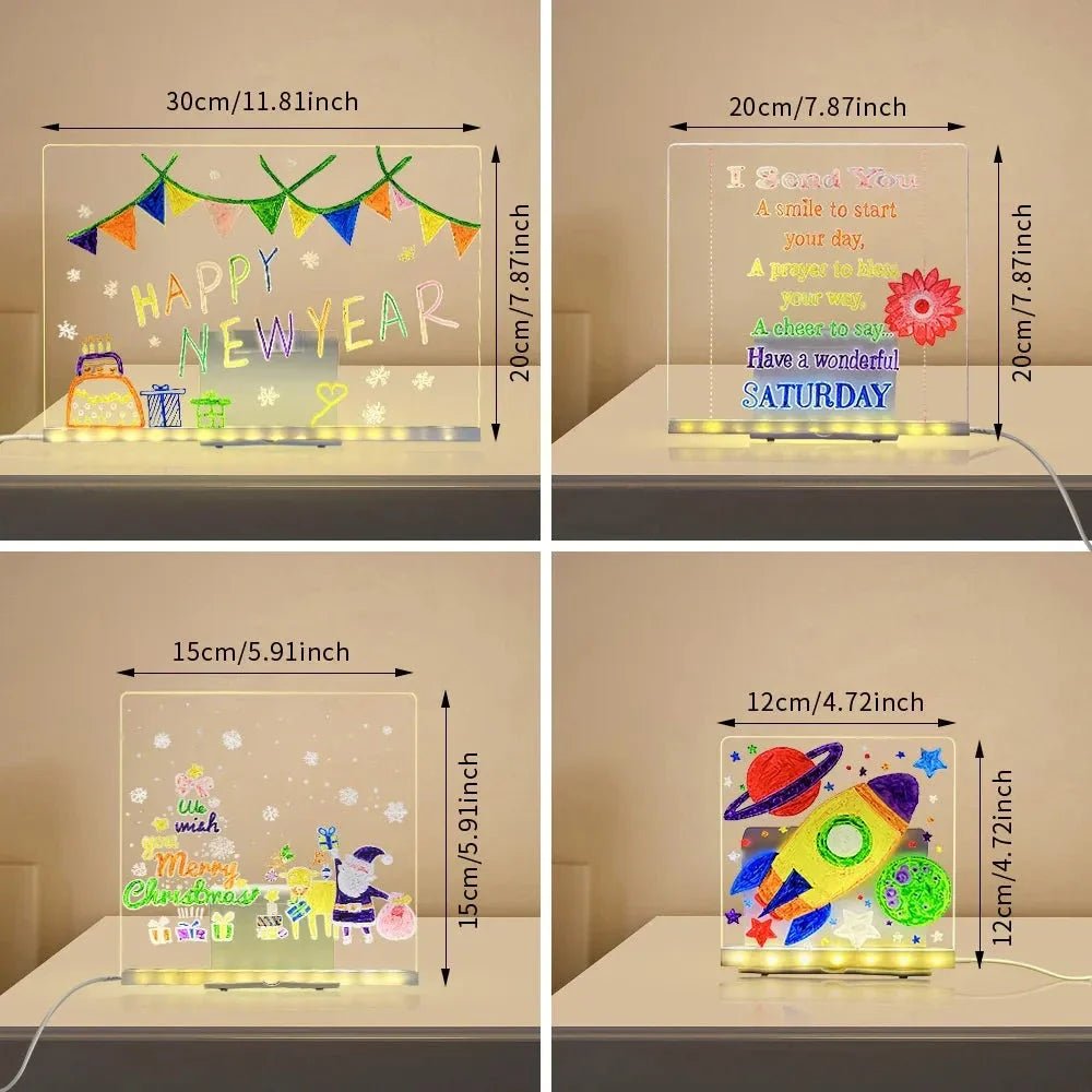 Creative 3D LED Doodle & Writing Board™ - India Ease