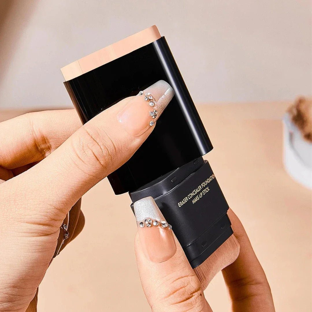 🎁2025 Hot Sale💕 Aleumdaum 아름다움 - Korean 2 in 1 Glass Skin Foundation Stick (Imported Skincare) - India Ease