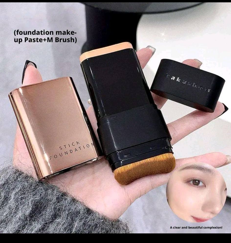 🎁2025 Hot Sale💕 Aleumdaum 아름다움 - Korean 2 in 1 Glass Skin Foundation Stick (Imported Skincare) - India Ease