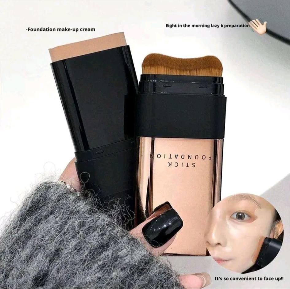 🎁2025 Hot Sale💕 Aleumdaum 아름다움 - Korean 2 in 1 Glass Skin Foundation Stick (Imported Skincare) - India Ease