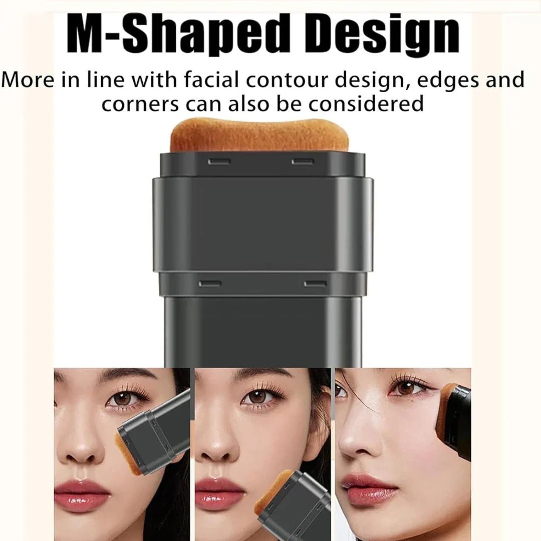 🎁2025 Hot Sale💕 Aleumdaum 아름다움 - Korean 2 in 1 Glass Skin Foundation Stick (Imported Skincare) - India Ease