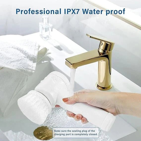 ScrubWhirl™ – 5 - in - 1 Spin Brush | For Tiles, Corners & More | Daily Cleaning - India Ease