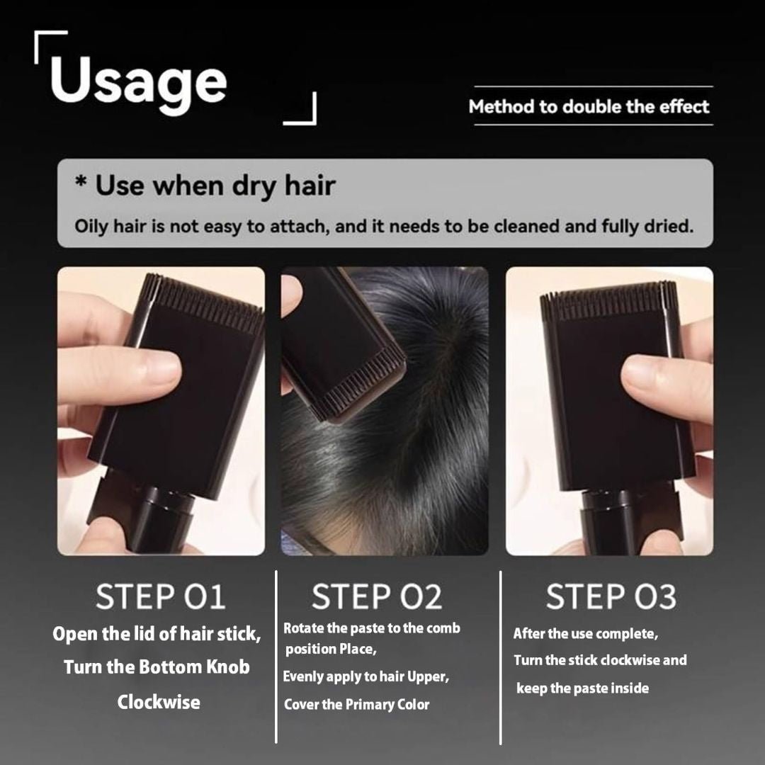 Black Hair Dye Comb (For Both Men & Women) - India Ease